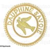 Badge / Macaron GLNF – Grande tenue provinciale – Grand Expert – Dauphiné Savoie – Brodé main